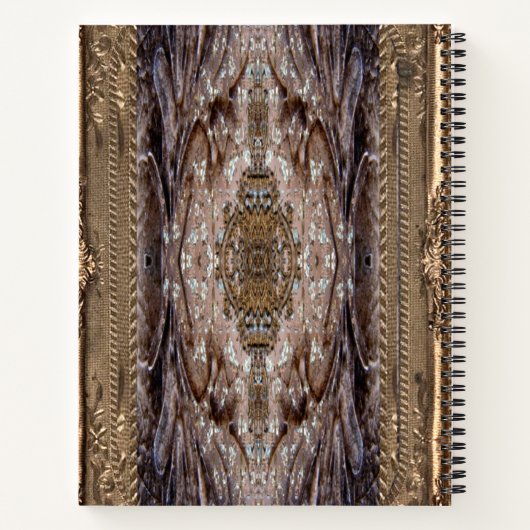 Abroath Elegant Unique Monogram Notitieboek (Achterkant)