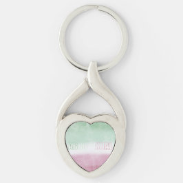 Abrosexual pride flag key ring sleutelhanger