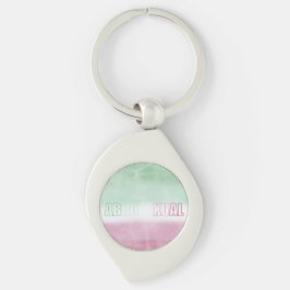 Abrosexual pride flag key ring sleutelhanger