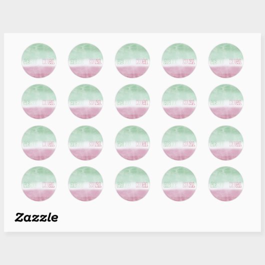 Abrosexual pride flag sticker (Vel)