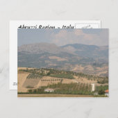 Abruzzen Briefkaart (Voorkant / Achterkant)