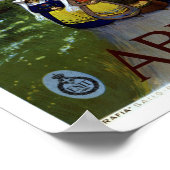 Abruzzen heeft  Italiaans gereisd Poster (Hoek)