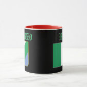 Abruzzen, Italië Crest Custom Mok (Midden)