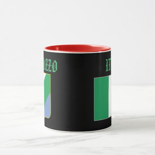 Abruzzen, Italië Crest Custom Mok (Midden)