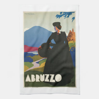 Abruzzen, Italië Poster voor reizen Theedoek