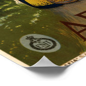  Abruzzen Italië Reis Poster (Hoek)