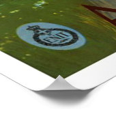 "Abruzzen, Italië" Vintage Travel Poster (Hoek)