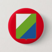 Abruzzen, Italië - wapenschild Button (Voorkant)