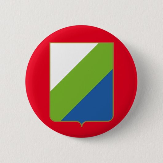 Abruzzen, Italië - wapenschild Button (Voorkant)