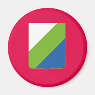 Abruzzen vlag Italië symbool Italië Magneet