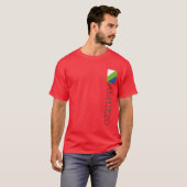 Abruzzen vlag (Italië) T-shirt (Voorkant volledig)