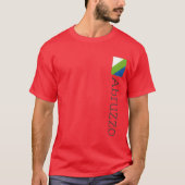Abruzzen vlag (Italië) T-shirt (Voorkant)