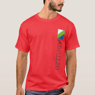 Abruzzen vlag (Italië) T-shirt