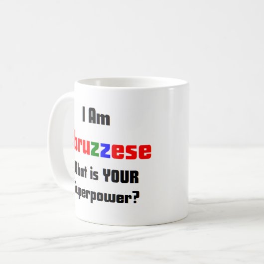 abruzzese koffiemok (Voorkant links)