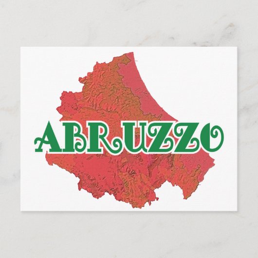Abruzzo Briefkaart (Voorkant)