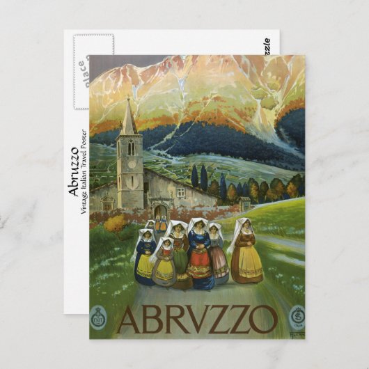 Abruzzo Briefkaart (Voorkant / Achterkant)