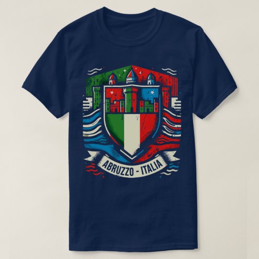 Abruzzo Italia Lover T-shirt (Design voorkant)
