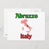 Abruzzo Italië Briefkaart (Voorkant / Achterkant)