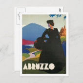 Abruzzo Italië  Briefkaart (Voorkant / Achterkant)