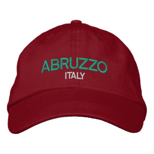 Abruzzo Italië Geborduurd Pet