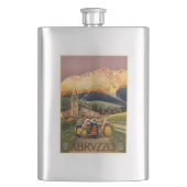  Abruzzo Italië kolf Heupfles (Voorkant)