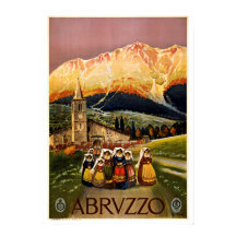 Abruzzo Italië Nationaal Park Vintage Travel