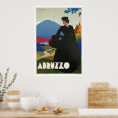 Abruzzo Italië  Poster (Keuken)