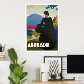 Abruzzo Italië  Poster (Thuiskantoor)