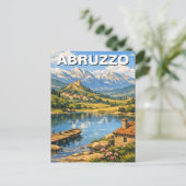 Abruzzo Italië Reizen Briefkaart (Staand voorkant)
