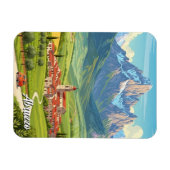 Abruzzo Italië Reizen Magneet (Horizontaal)