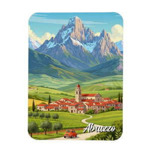 Abruzzo Italië Reizen Magneet