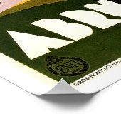 Abruzzo Italy Vintage Travel Art Poster (Hoek)