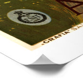 Abruzzo Italy Vintage Travel Poster (Hoek)