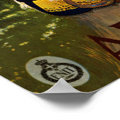 Abruzzo Italy Vintage Travel Poster (Hoek)