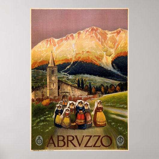 Abruzzo Poster (Voorkant)