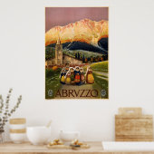 Abruzzo Poster (Keuken)