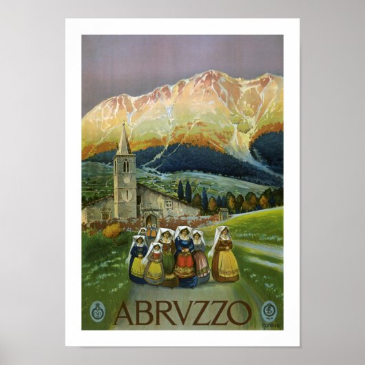 Abruzzo Poster (Voorkant)
