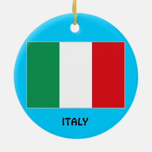 Abruzzo Region Cristmas Ornament (Achterkant)