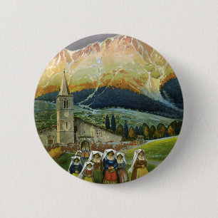 Abruzzo Ronde Button 5,7 Cm