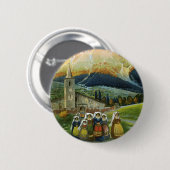 Abruzzo Ronde Button 5,7 Cm (Voorkant /achterkant)