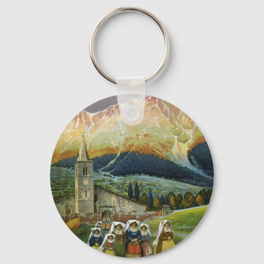 Abruzzo Sleutelhanger (Voorkant)