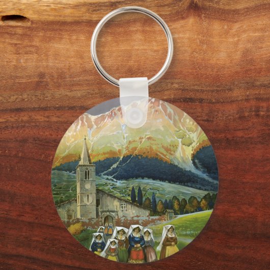 Abruzzo Sleutelhanger (Voorkant)