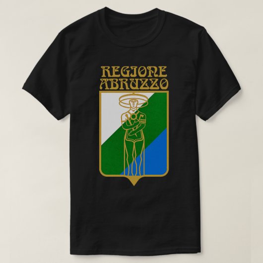 Abruzzo Stijl Ontwerp T-shirt (Design voorkant)