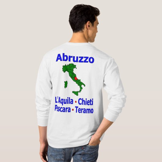 Abruzzo T-shirt (Achterkant volledig)