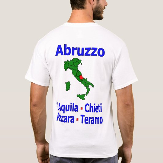 Abruzzo T-shirt (Achterkant)
