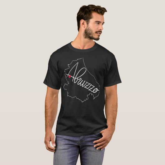 Abruzzo T-shirt (Voorkant volledig)