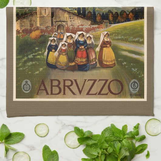  Abrvzzo Italië handdoek (Gevouwen)
