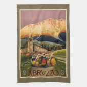 Abrvzzo Italië handdoek (Verticaal)