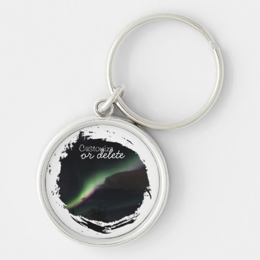 ABS Aurora Borealis Streamer Sleutelhanger (Voorkant)