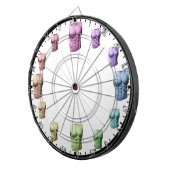 Abs Dartboard Dartbord (Voorkant Rechts)